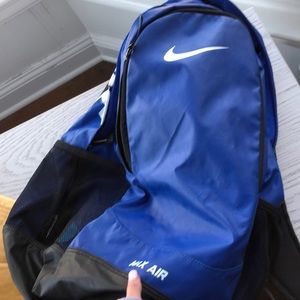 blue nike air max backpack